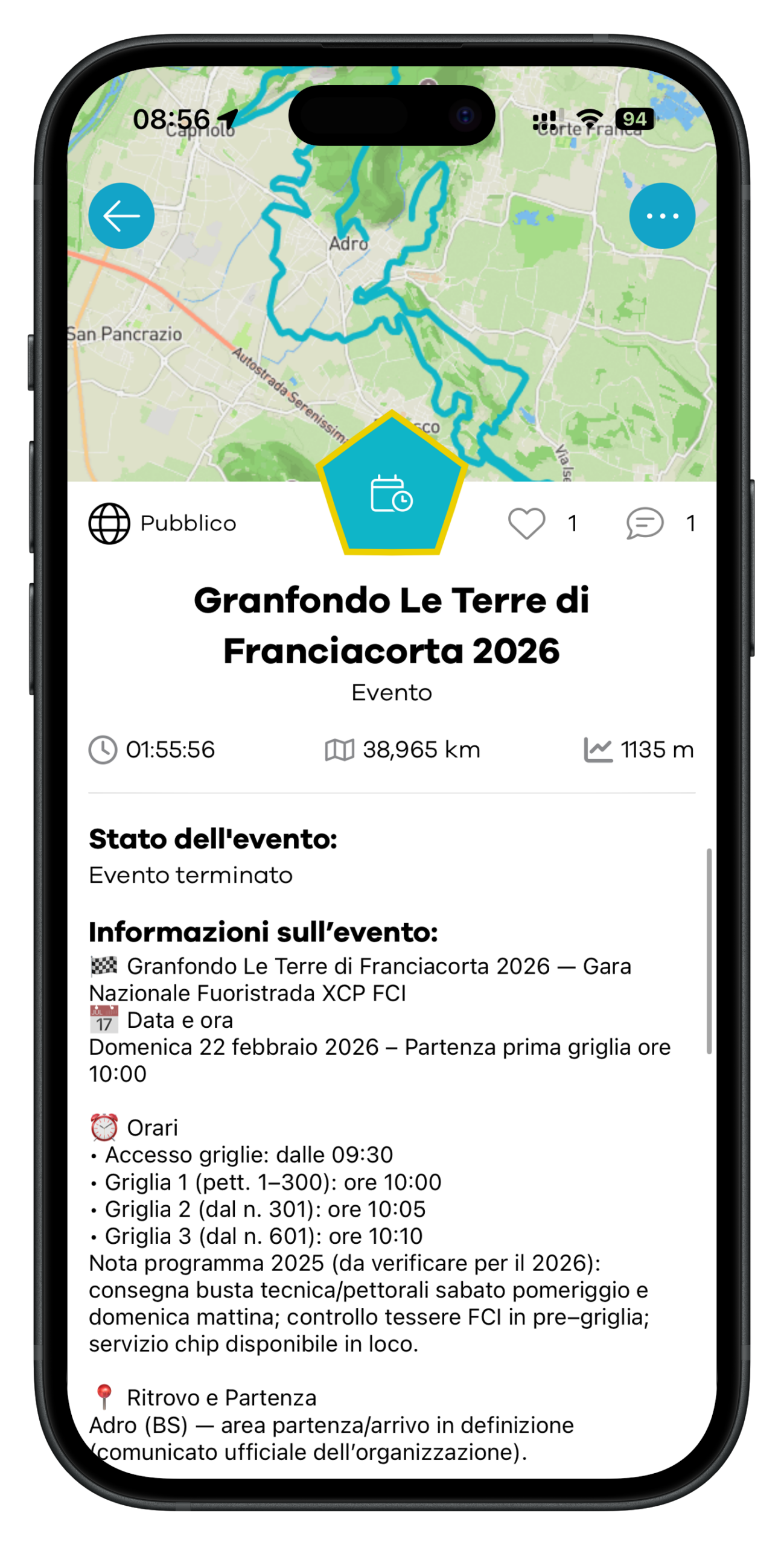Granfondo Le Terre di Franciacorta Brixia Adventure MTB 2026