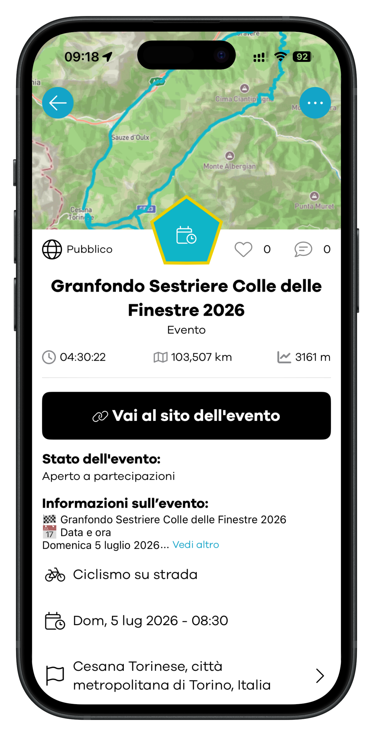 Granfondo Sestriere Colle delle Finestre 2026