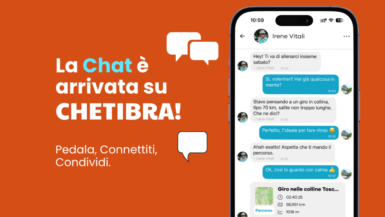 La chat è arrivata su CHETIBRA